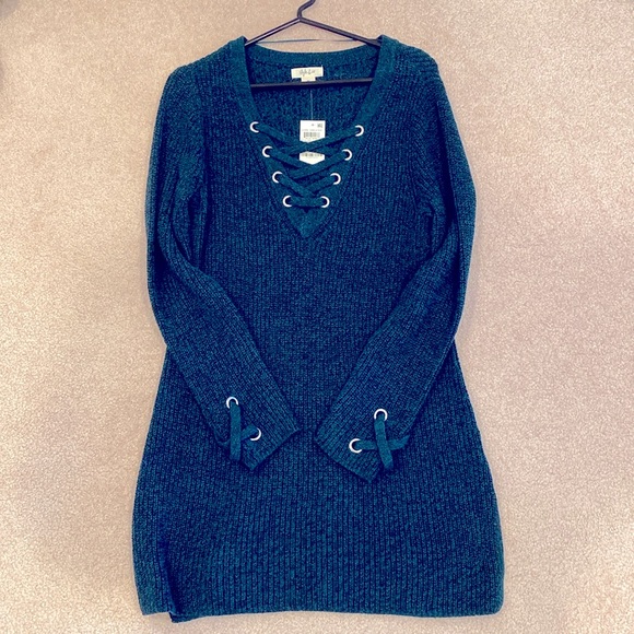 NWT Long Sweater or Sweater Dress - Picture 1 of 7